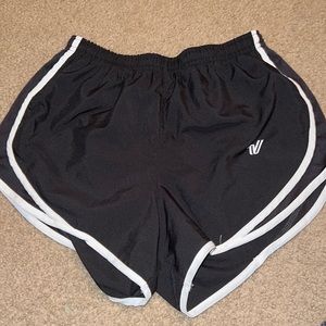 Black Varsity Cheer Shorts